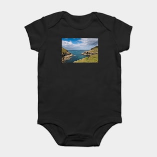 Port Quin North Cornwall Coast Baby Bodysuit